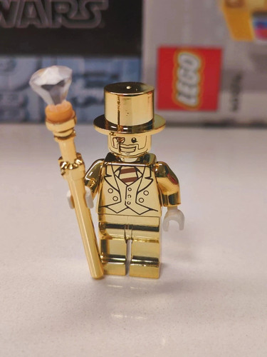 New rare gold lego - new, custom
